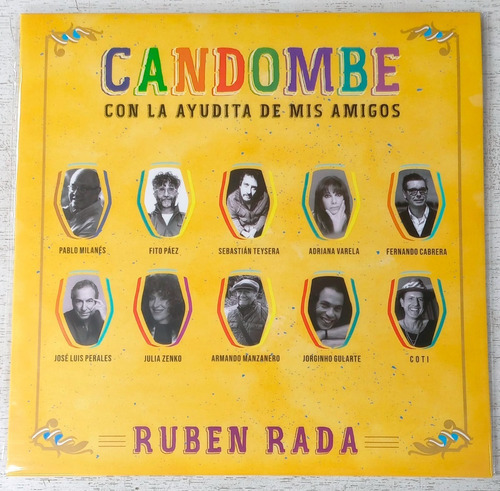 Ruben Rada Candombe Con La Ayudita De Mis Amigos Vinil Nuwa