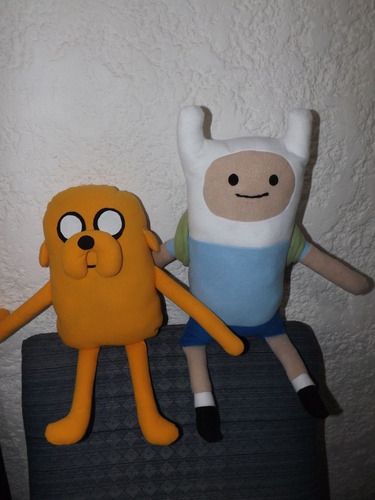 Hora De Aventura!!! Finn , Jake, Peluches, Muñecos!