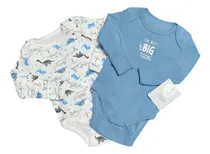 Comprar Set De Dos Bodys Para Bebés Niños 100% Algodón Tela Fresca