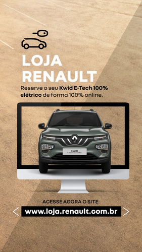 Renault Kwid 27 KW E-TECH ELÉTRICO