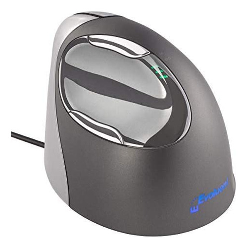 Mouse Ergonomico Vertical Con Cable Usb Gris | Evoluent V...