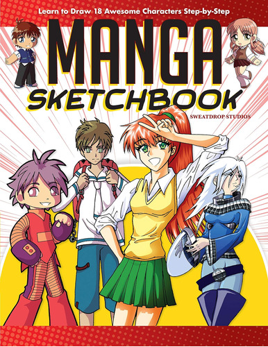 Libro: Manga Sketchbook: Learn To Draw 18 Awesome Characters