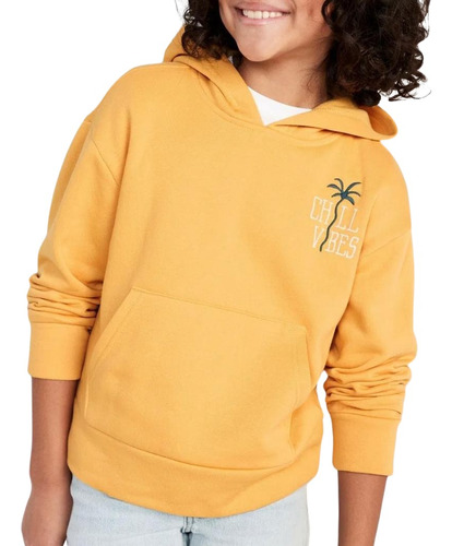 Sudadera Old Navy Para Niños Amarilla