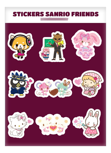 Stickers Sanrio And Friends 02