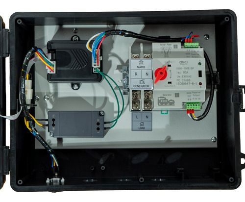 Tablero Conector De Transferencia P/generador Lusqtoff Autom