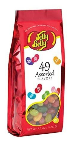 Jelly Belly Jelly Bean 49 Surtido Sabores - 7,5 Onza Giftbag