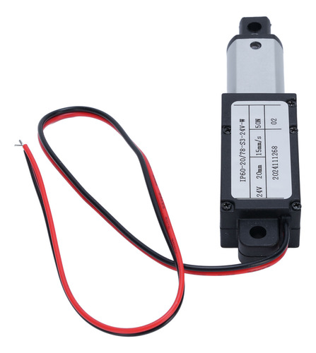 Actuador Lineal Eléctrico Pequeño De 0.8 Pulgadas, Carrera,