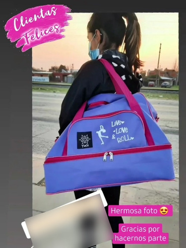 Imagen 9 de 10 de Bolso Patin Artistico Cajon Rigido | Yuco