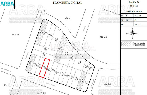 Imagen 6 de 6 de Terreno Lote En Venta O Permuta Ubicado En Moreno, Moreno