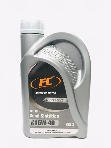 Ass1540 Aceite De Motor 15w40 Semi Sintetico  Para Ford