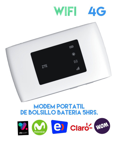 Router 4g+ Portatil Internet Wifi Libre Compañía Zte -huawei
