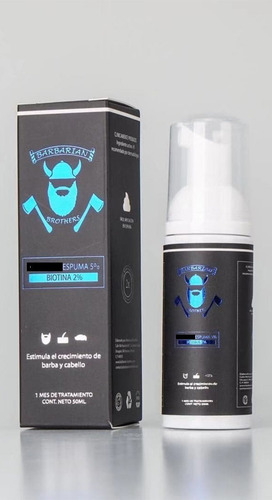 Imagen 1 de 1 de Barbarian Brothers 5% Formula Espuma