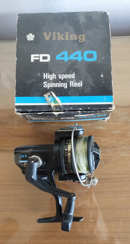 Reel Frontal Viking Fd 440 Negro Derecho (Usado)