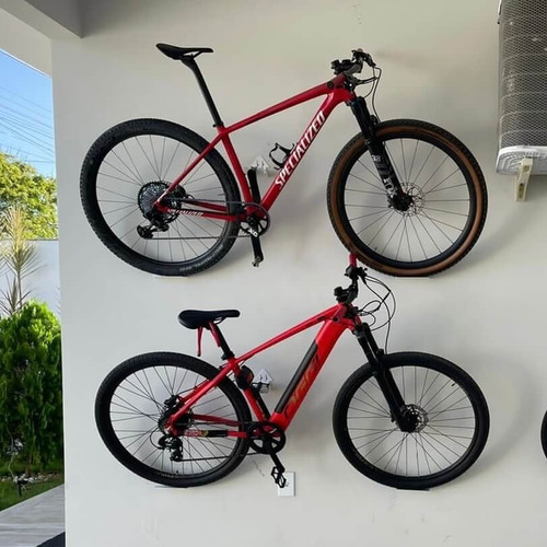 Imagem 7 de 10 de Suporte De Parede Para Bike Ideal P/ Pedal De Clip Speed Mtb