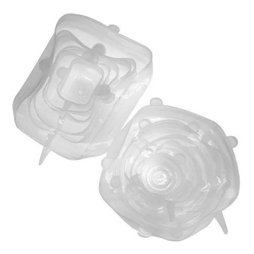 Vasconia Tapas Elásticas Redondas Cuadra De Silicona Cocina