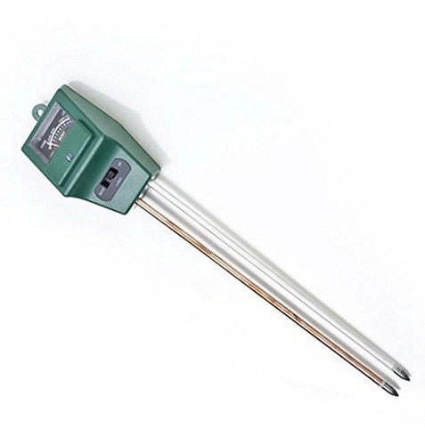 Test Suelo 3 En 1 Sensor Luz Medidor Ph Humedad Terreno Agro