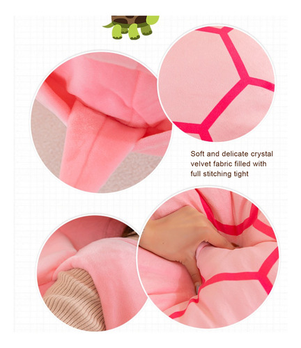 Almohada De Concha De Tortuga De 80 Cm, Accesorios De Felpa
