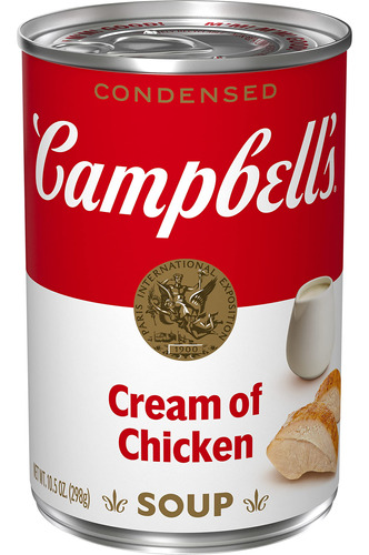 Campbell's Crema Condensada De Sopa De Pollo, Lata De 10.5 O