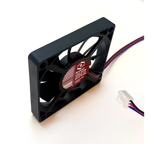 Turbina Cooler Bosser 12v 70x10 Mm Buje Jst 3pin Sensor Rpm