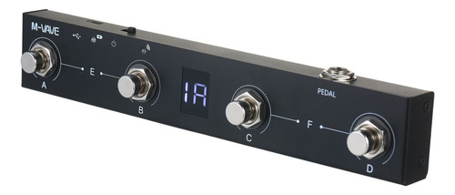 Pedal De Controle Midi M-vave Chocolate Wireless Bt Control