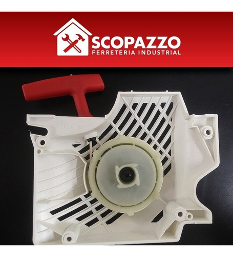 Imagen 4 de 7 de Tapa Arranque Tirador Para Motosierra Omaha Pro Ms58