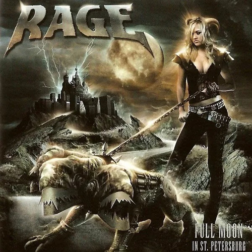 Rage - Full Moon In St. Petersburg - Cd+dvd - Importado