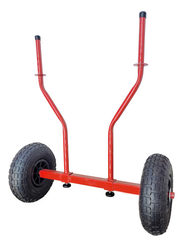 Carro Carrito Porta Para Kayak Transporte Regulable Neumatic