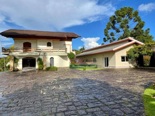 Imagem 16 de 20 de Casa Com 5 Dormitórios À Venda Por R$ 9.720.000,00 - Vila Capivari - Campos Do Jordão/sp - Ca6175