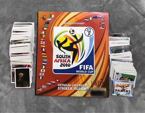 Album Copa Do Mundo 2010 PANINI Africa Completo Figurinhas Pra