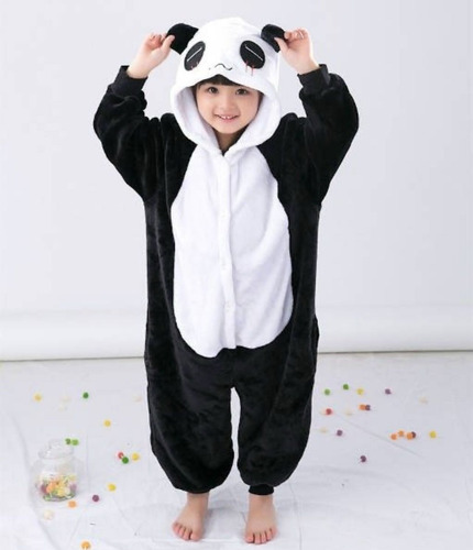 Pijama Enterizo Infantil Ultra Soft Súper Calentitos Kawaii