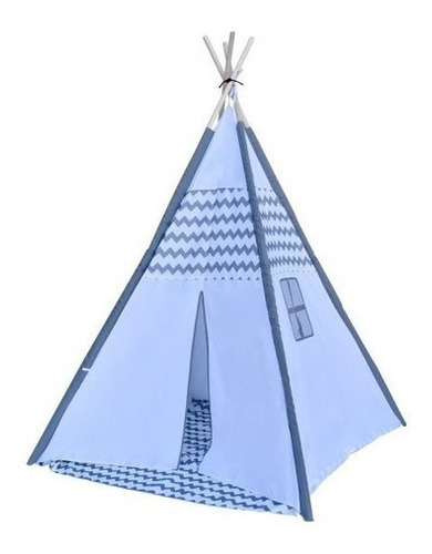 Carpa Infantil 120x150cm Teepe Blanco Gris Iplay