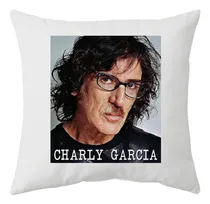 Comprar Charly Garcia Almohadon Friki Tu Eres Blanco Charly Garcia Logo Say No More