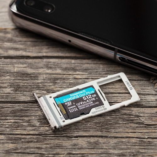Memoria Flash Canvas Go! Plus 512 Gb Microsd Uhs-i Clase 10