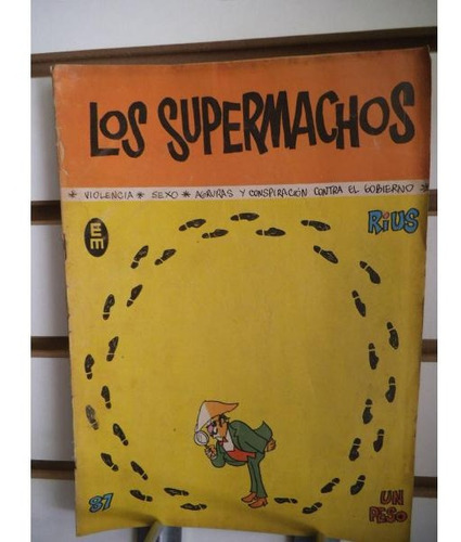 Comic Los Supermachos 87 Editorial Posada Vintage 