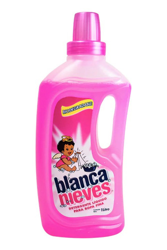 Pack 3 Detergente Líquido Blanca Nieves Para Ropa Fina, 1 L