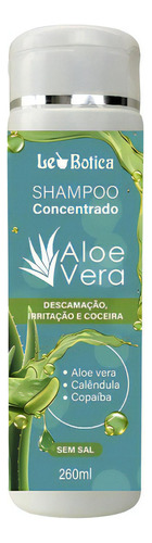 Shampoo Concentrado Aloe Vera Hidrata E Equilibra