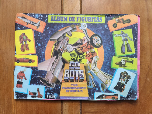 Album De Figuritas Go Bots De Epoca 1987 Completo