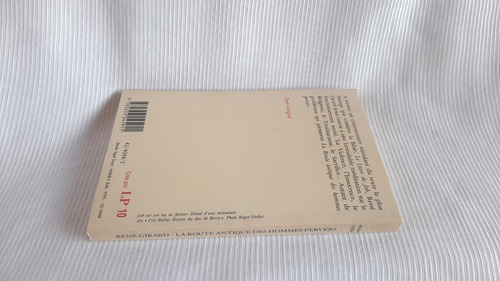 Imagen 4 de 4 de La Route Antique Des Hommes Pervers Rene Girard Livre Poche