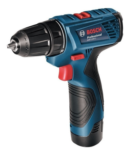 Broca de chave de fenda Bosch 12v Lithium Gsr120 Li Faena de 10 mm, cor azul, frequência 50