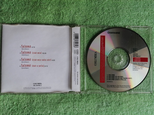 Eam Cd Maxi Single Chayanne Salome Remixes 1998 Pablo Flores