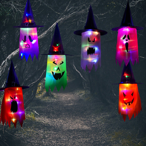 Accesorios De Halloween Para Decoración Luminosa De Hallowee