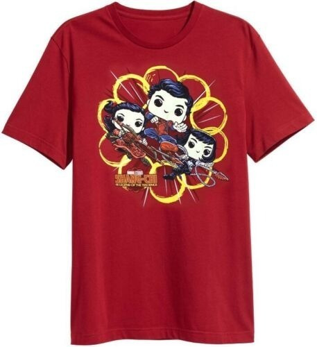 Funko Pop Shang-chi Caja Misteriosa Marvel Camiseta Limitada
