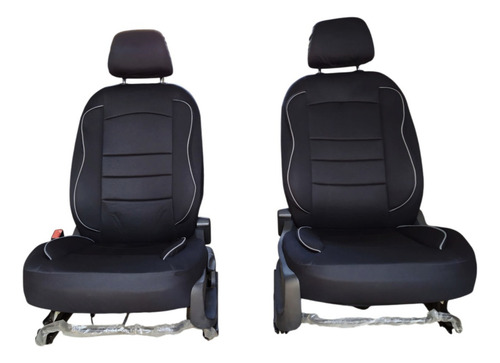 Cubreasientos Deportivos Honda Cr-v Tela Fresca Transpirable Negro