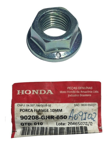 Porca Guidão 7mm Cb 400/450dx 90355-369-000