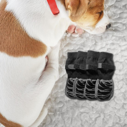Wa 4 Calcetines Antideslizantes For Perros