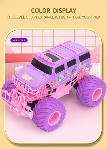 Barbie Rc, Coche De Escalada Con Control Remoto, Coche De Ju