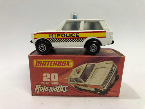 Patrulla De Policía - Carro De Coleccion Matchbox 1/64 1975