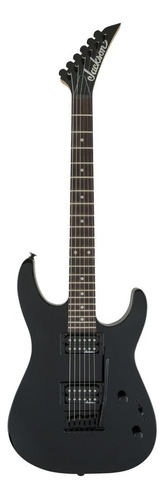 Guitarra eléctrica Jackson JS Series JS11 dinky de álamo gloss black brillante con diapasón de amaranto