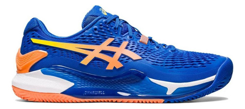 Tênis Asics Gel-Resolution 9 Clay color blue - adulto 43 BR