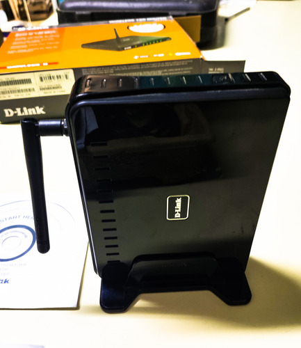 Router D-link Wireless N Dir-600 Negro 220v (Usado)